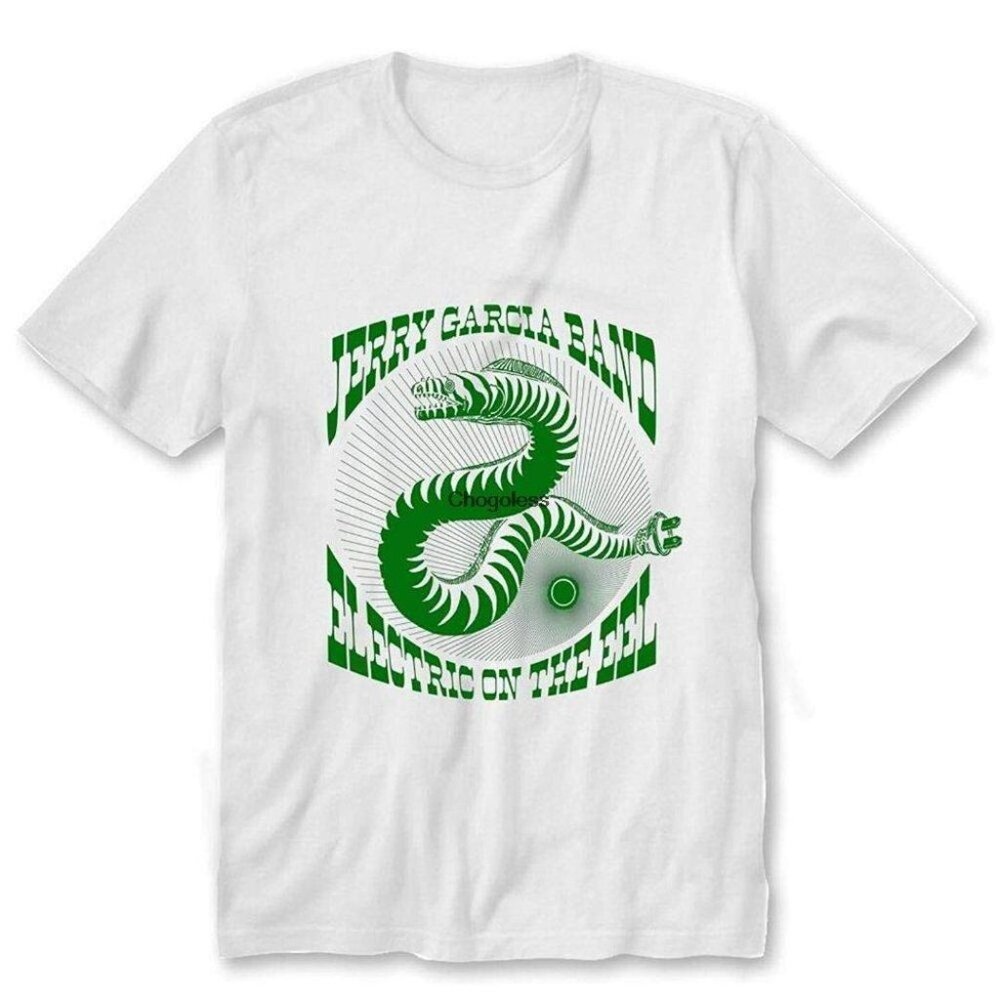 Jerry Garcia Band Electric On The Eel Tour Graphic Fan Tee T-Shirt 166
